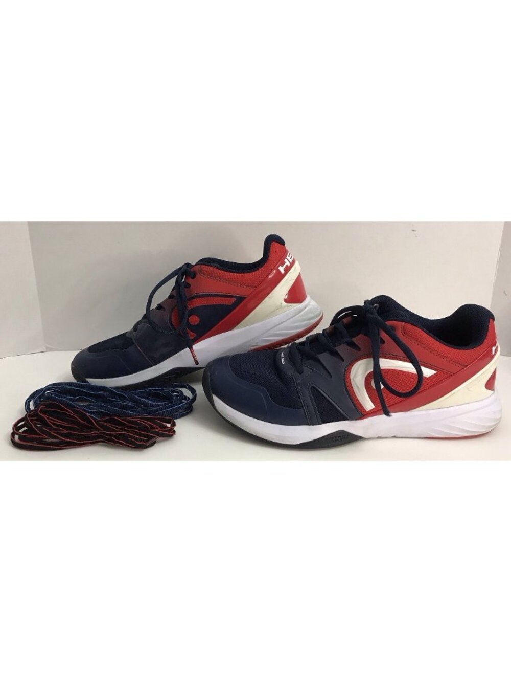 HEAD Sprint Team 2.0 Bird Men's Tennis Shoes Red/Dark Blue Size 9.5
